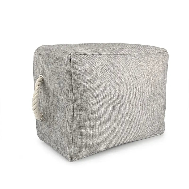 S/M/L Custom Name Pet Toy Basket Cat Dog Foldable Box Print Storage Baskets For Clothes Pets Accessories