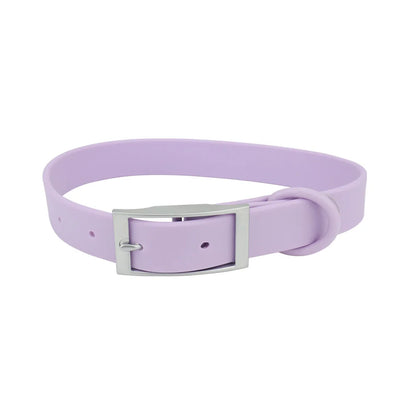 XS/S/M/L/XL Cat Dog Collars Adjustable PVC Pet Collar Candy Color