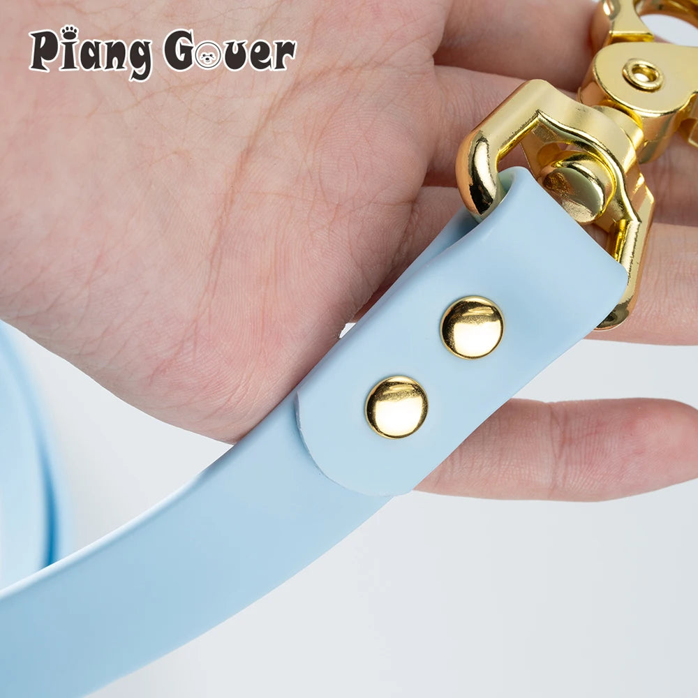 Multifunctional Double Ended Buckle Dog Leash Pet Leash Dog Outdoor Walk Rope PVC Leashes