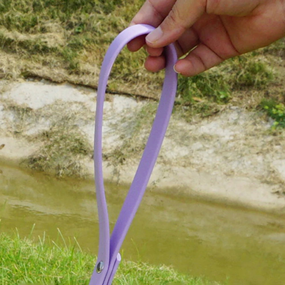 Pet Round Rope PVC Waterproof Dog Leash Traction Lead Small Medium Dogs Leashes