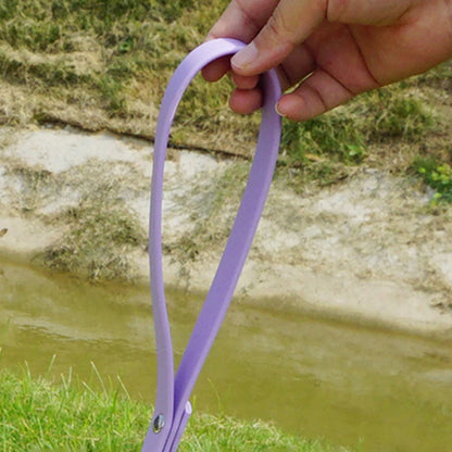 Pet Round Rope PVC Waterproof Dog Leash Traction Lead Small Medium Dogs Leashes