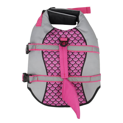 Swim Pet Dog Life Jacket Vest Clothes Life Vest Collar Harness Pet Swimming Summer Swimwear Scales Shark