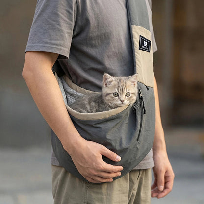 Fashion Pet Bag Crossbody Carrying Dog Cat Sling Handbag for Outdoor Travel Dog Shoulder Bag