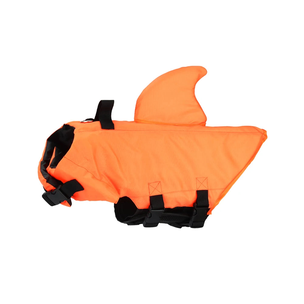 Shark Dog Life Vest Swimwear Puppy Jacket Dog Swimming Suit Pet Clothes For Small Medium Dog