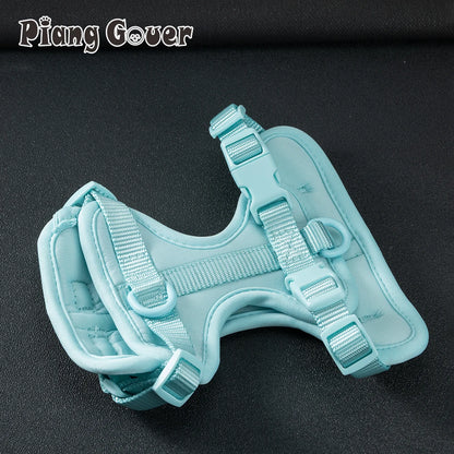 Pet Dog Harnesses Outdoor Walk Rope Pet Chest Strap Pet Harenss Leashes for Small Medium Dog