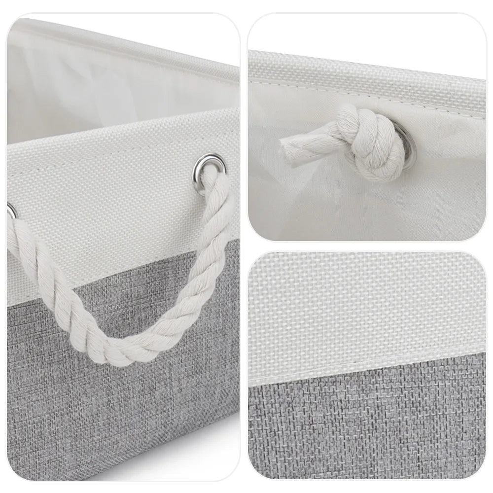 Dog Toy Accessories Basket Pet Clothes Dogs Toys Storage Basket Box Cat Collar Leashes Organizer Bin