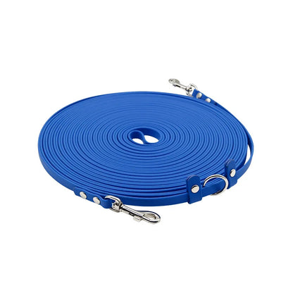 15mX13mm Long PVC Double-headed Dog Leash Waterproof Outdoor Walk Training 2 Heads Pet Traction Rope