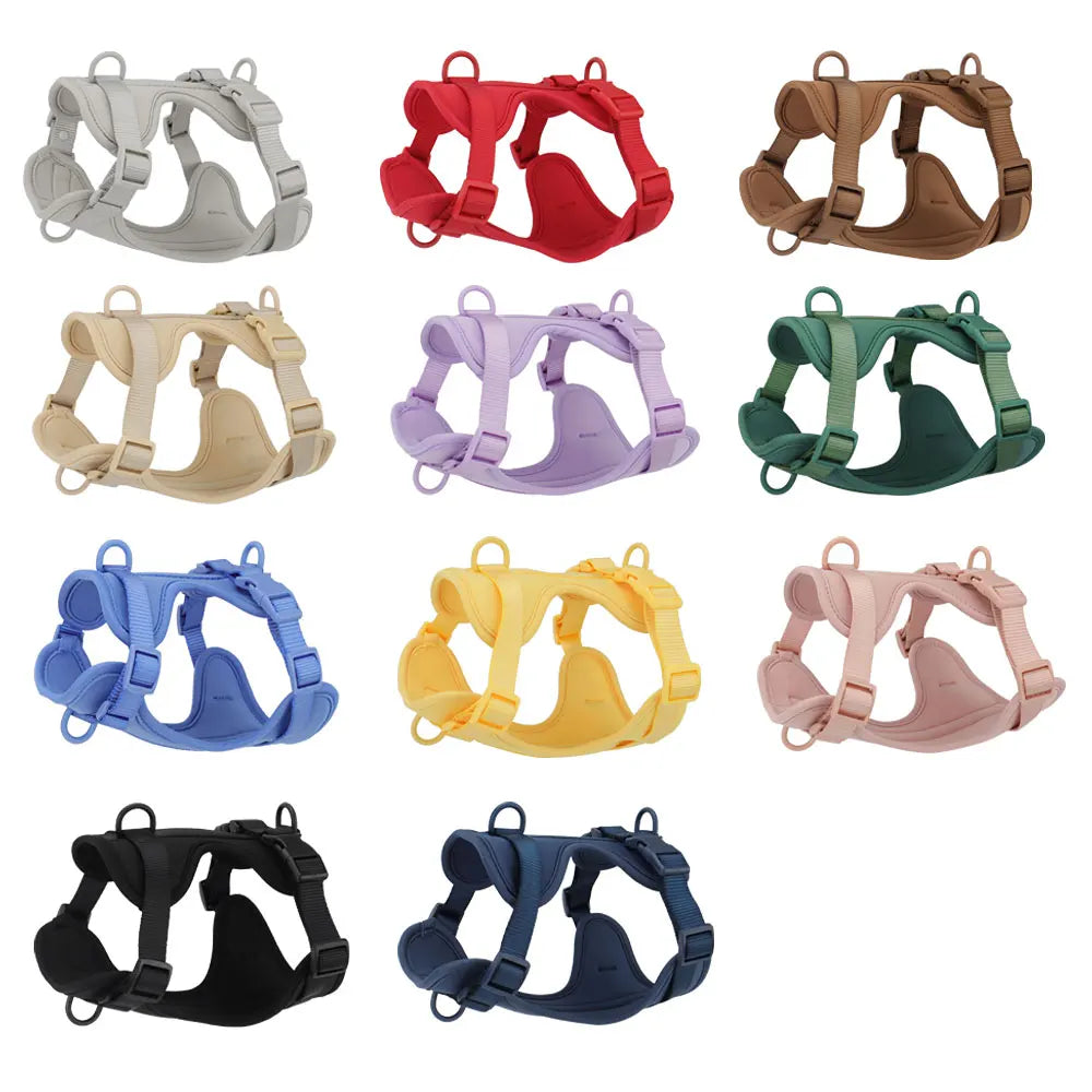 Breathable Lightweight Dog Harness Adjustable Pet Chest Strap Outdoor Walk Training Pet Harenss for Small Medium Dog