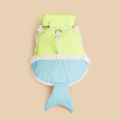 Cartoon Summer Swim Dog Life Jacket Adjustable Pet Body Swimming Pet Vest
