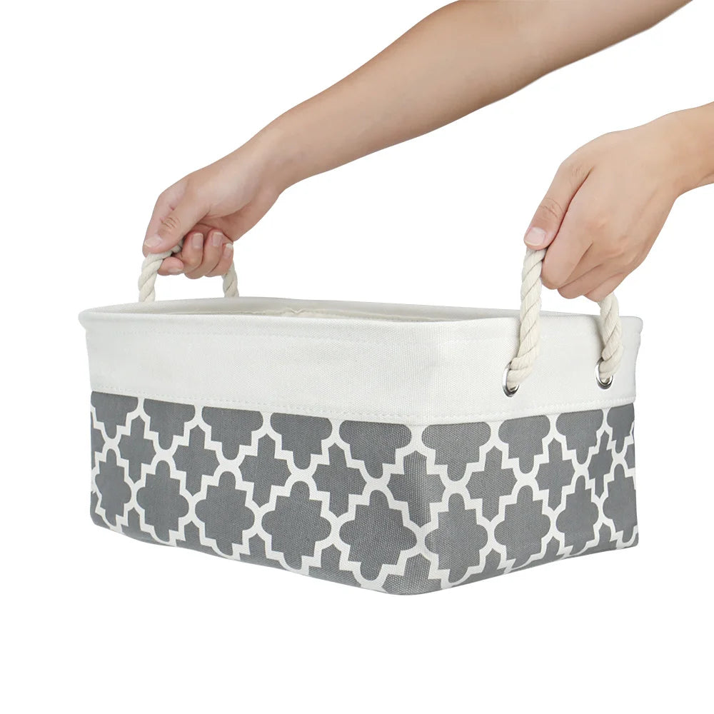 Customised Name Storage Basket for Cat Dog Toys Accessories Print Logo Personalised Custom Nameplate Box