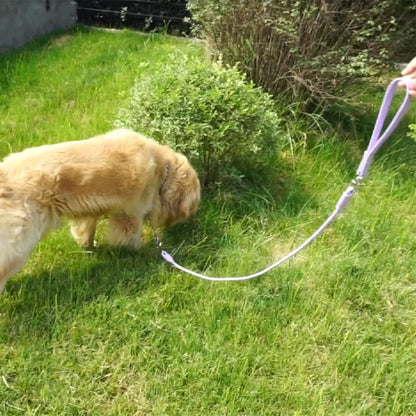 Pet Round Rope PVC Waterproof Dog Leash Traction Lead Small Medium Dogs Leashes