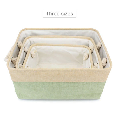 S/M/L Pet Toy Basket Sundries Sorting Cat Dog Clothes Storage Box Accessories Organize Storage Bin