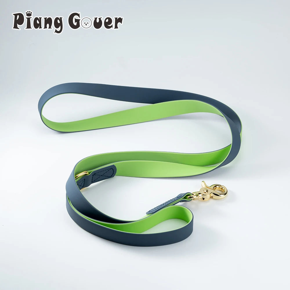 Two-color Pet Leash Dog Outdoor Walk Rope PVC Leashes for Small Medium Dog