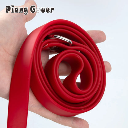 150cmX1.9cm Dog Leash Waterproof Outdoor Walk Training Pet Traction Rope PVC