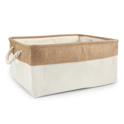 S/M/L Pet Toy Basket Sundries Sorting Cat Dog Clothes Storage Box Accessories Organize Storage Bin