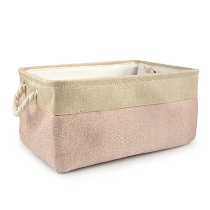 S/M/L Pet Toy Basket Sundries Sorting Cat Dog Clothes Storage Box Accessories Organize Storage Bin