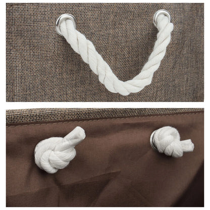 Folding Storage Basket Linen Pet Toy Storage Fabric Wardrobe Office Bedroom Closet Cat Dog Clothes Laundry Basket With Handle