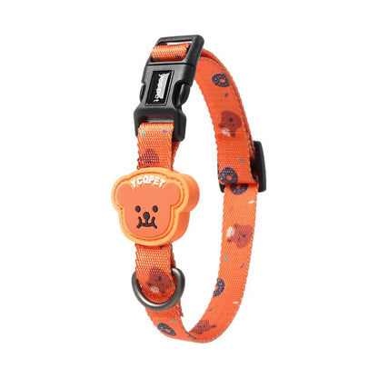 Cute Bear Pet Dog Collar Necklace Puppy Pet Collar For Adjustable Small Medium Dogs