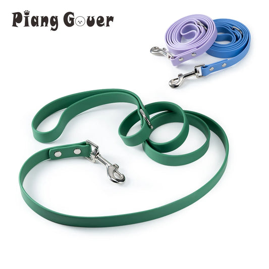 150cmX1.9cm Dog Leash Waterproof Outdoor Walk Training Pet Traction Rope PVC