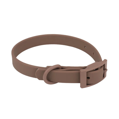Cat Dog Collar Adjustable PVC Waterproof Collar Pet Products for Small Medium Large Dogs Imitation Silicone