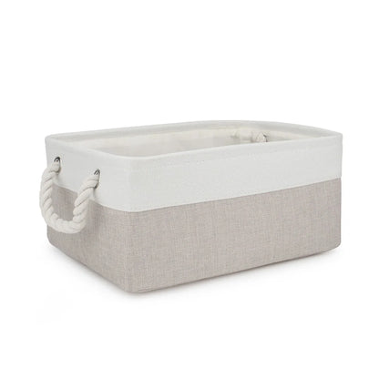 Dog Toy Accessories Basket Pet Clothes Dogs Toys Storage Basket Box Cat Collar Leashes Organizer Bin
