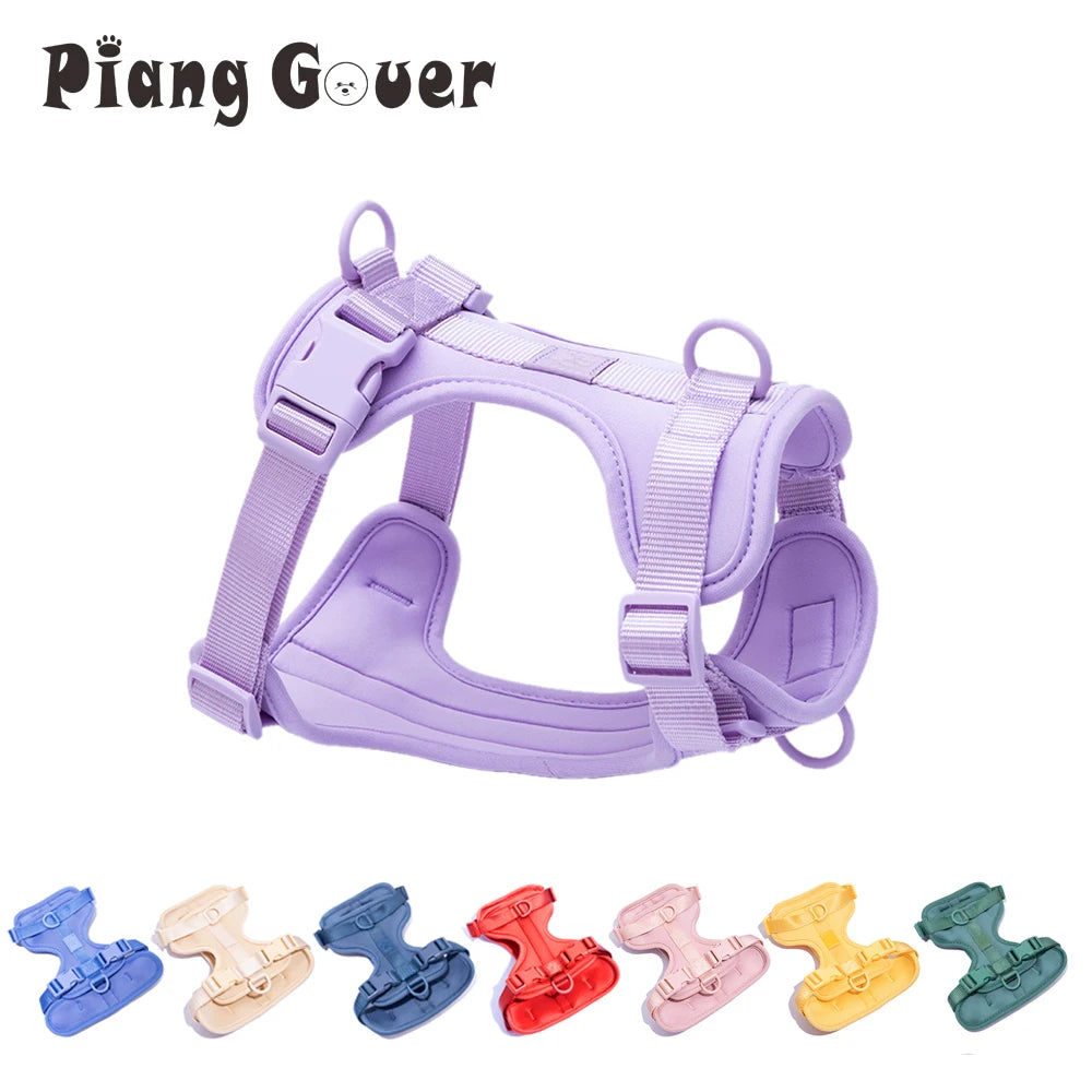 Breathable Lightweight Dog Harness Adjustable Pet Chest Strap Outdoor Walk Training Pet Harenss for Small Medium Dog