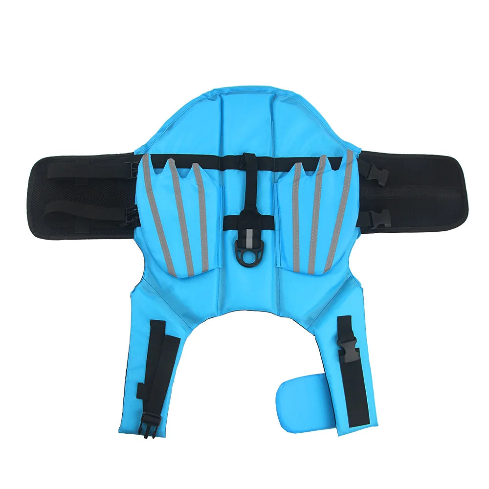 Dog Life Vest Jacket Reflective Puppy Swim Clothes Beach Swimming Pool Pet Vest for Small Big Dogs