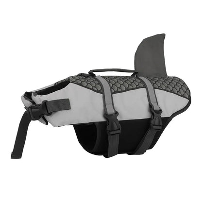 Swim Pet Dog Life Jacket Vest Clothes Life Vest Collar Harness Pet Swimming Summer Swimwear Scales Shark