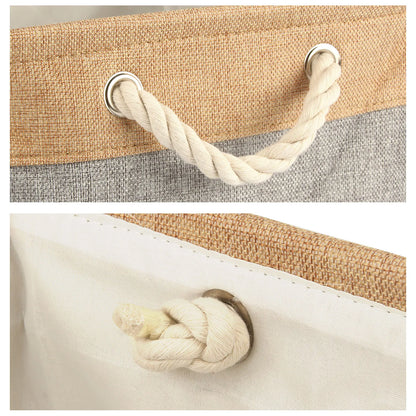 S/M/L Pet Toy Basket Sundries Sorting Cat Dog Clothes Storage Box Accessories Organize Storage Bin