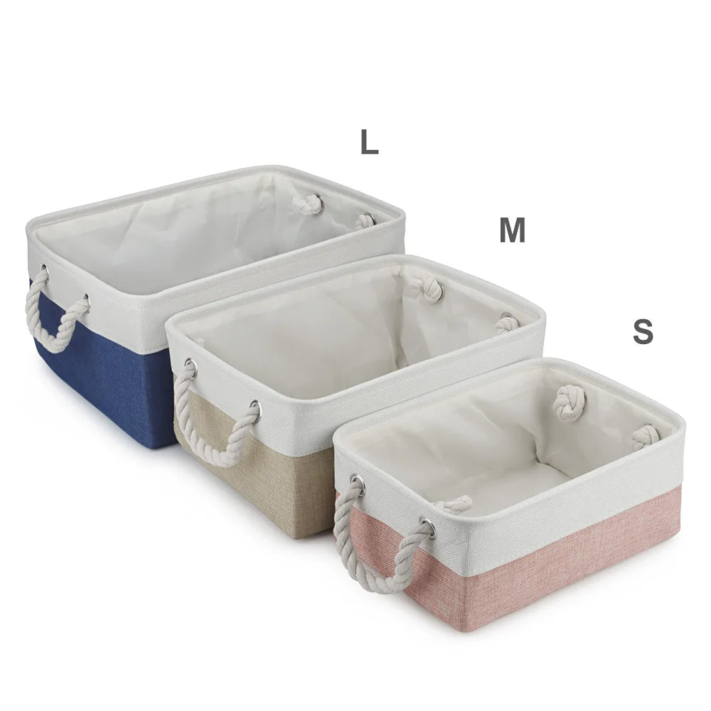 Dog Toy Accessories Basket Pet Clothes Dogs Toys Storage Basket Box Cat Collar Leashes Organizer Bin