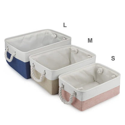 Dog Toy Accessories Basket Pet Clothes Dogs Toys Storage Basket Box Cat Collar Leashes Organizer Bin