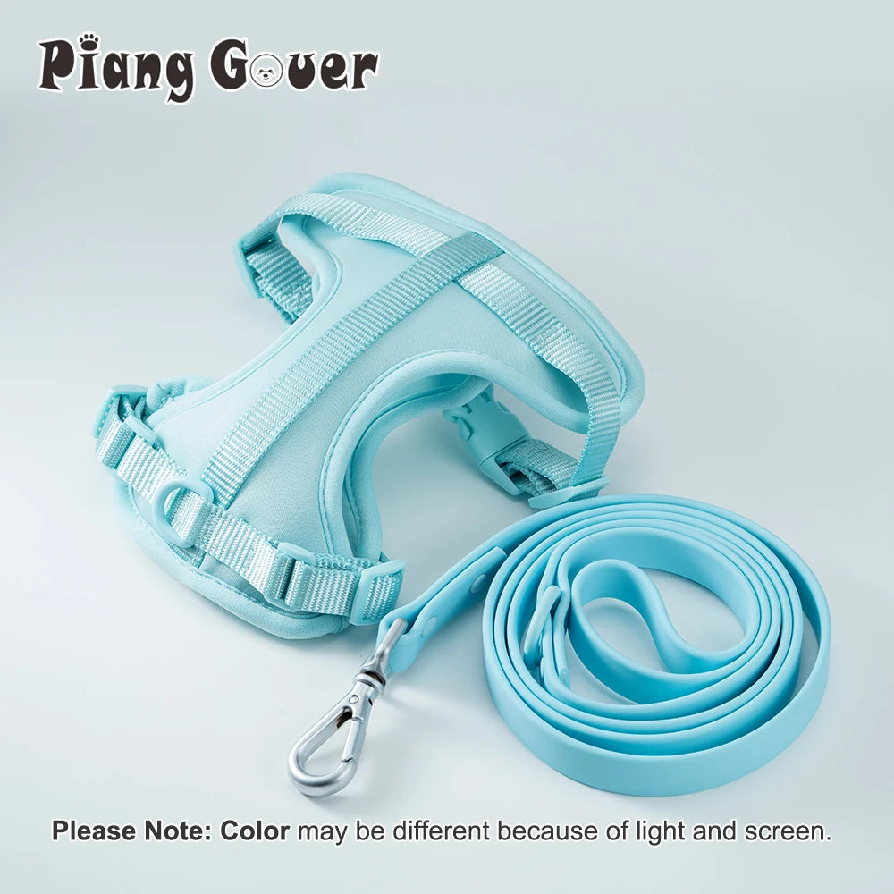 Pet Dog Harnesses Outdoor Walk Rope Pet Chest Strap Pet Harenss Leashes for Small Medium Dog