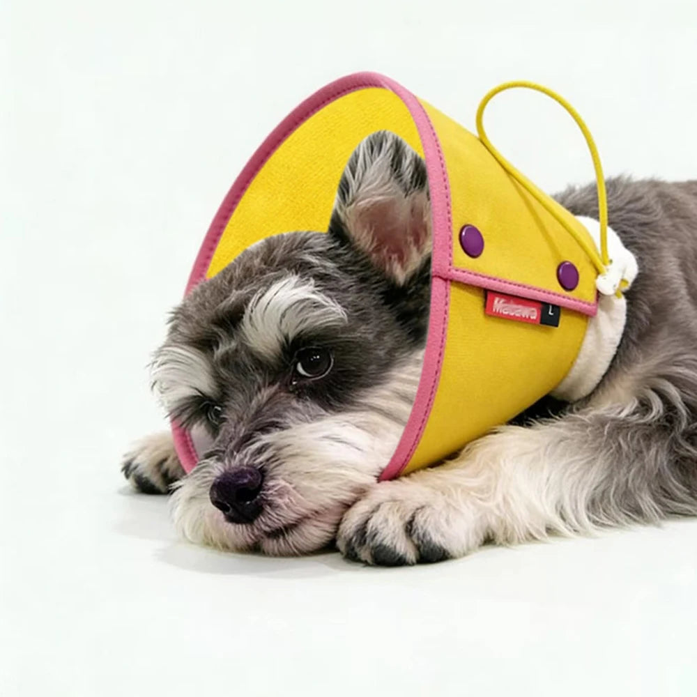 Cat Cone Collar Lightweight Anti-bite Collars Easy To Eat Drink Anti Scratch