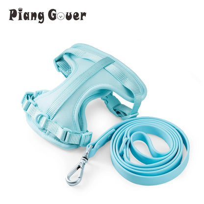 Pet Dog Harnesses Outdoor Walk Rope Pet Chest Strap Pet Harenss Leashes for Small Medium Dog