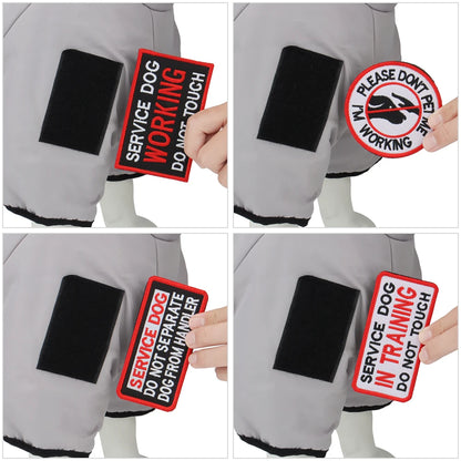 High-neck Warm Dog Jacket Cotton Coat Reflective Vest Thicken Autumn Winter Pet Clothes for Medium Large Dog
