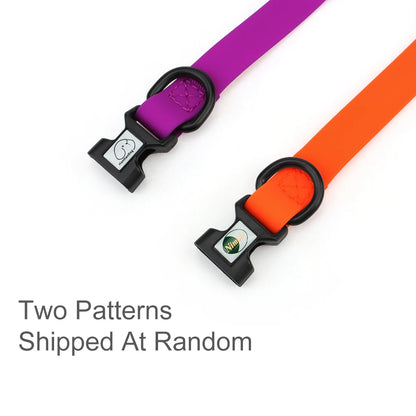 PVC Waterproof Dog Collar Soft Adjustable Pet Collar Big Cat Necklace for Small Medium Large Dog