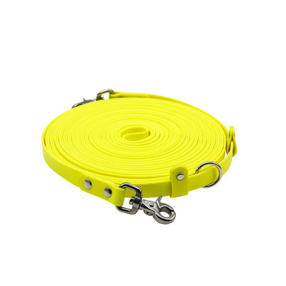 15mX13mm Long PVC Double-headed Dog Leash Waterproof Outdoor Walk Training 2 Heads Pet Traction Rope
