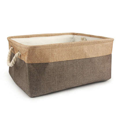 S/M/L Pet Toy Basket Sundries Sorting Cat Dog Clothes Storage Box Accessories Organize Storage Bin