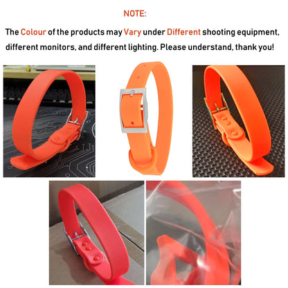 XS/S/M/L/XL Cat Dog Collars Adjustable PVC Pet Collar Candy Color