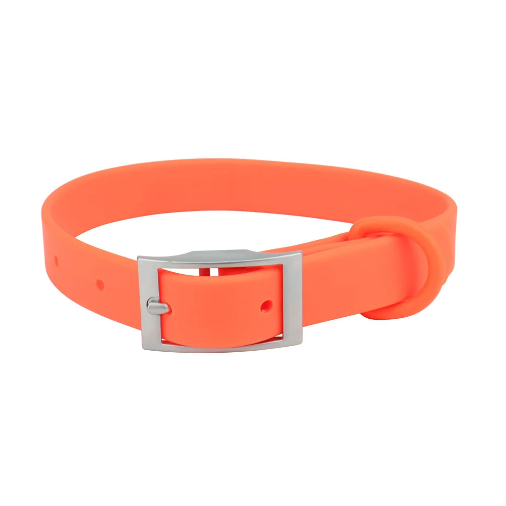 XS/S/M/L/XL Cat Dog Collars Adjustable PVC Pet Collar Candy Color