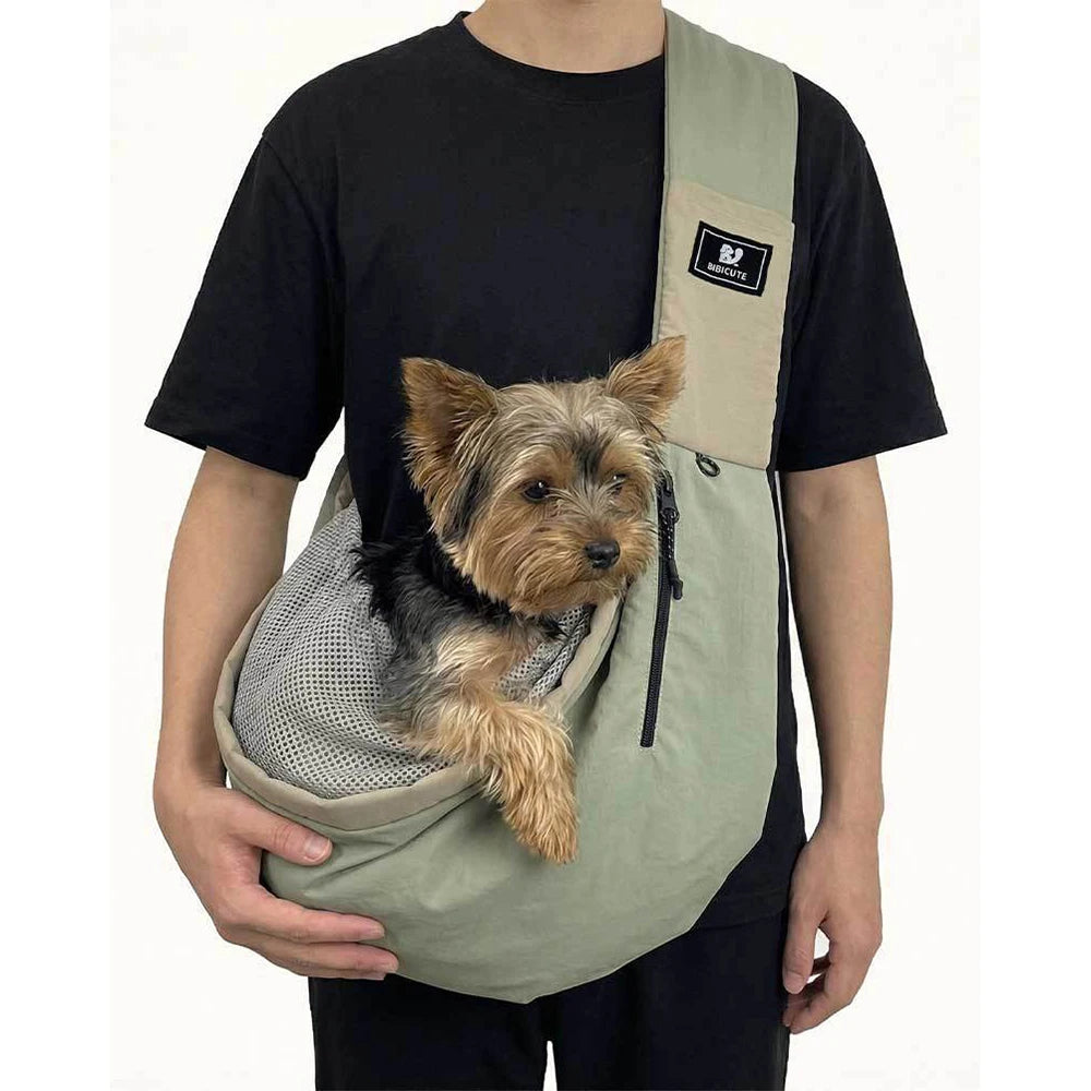 Fashion Pet Bag Crossbody Carrying Dog Cat Sling Handbag for Outdoor Travel Dog Shoulder Bag