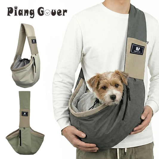 Fashion Pet Bag Crossbody Carrying Dog Cat Sling Handbag for Outdoor Travel Dog Shoulder Bag