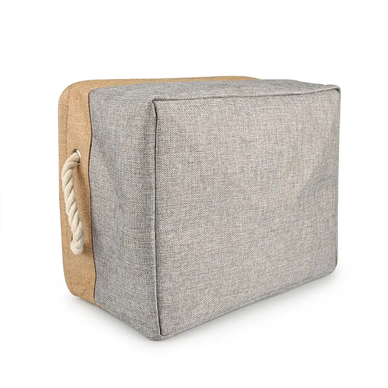 S/M/L Pet Toy Basket Sundries Sorting Cat Dog Clothes Storage Box Accessories Organize Storage Bin