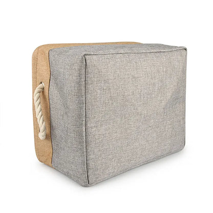 S/M/L Pet Toy Basket Sundries Sorting Cat Dog Clothes Storage Box Accessories Organize Storage Bin