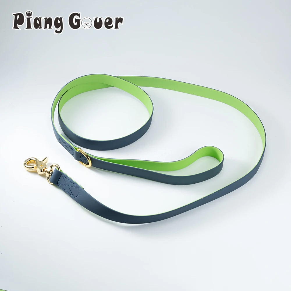 Two-color Pet Leash Dog Outdoor Walk Rope PVC Leashes for Small Medium Dog