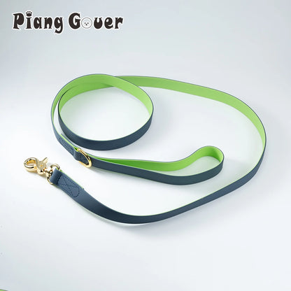 Two-color Pet Leash Dog Outdoor Walk Rope PVC Leashes for Small Medium Dog